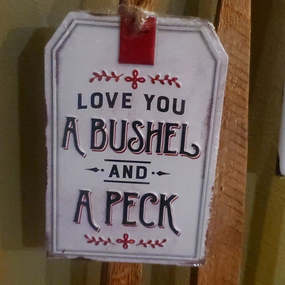 Metal sign